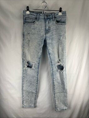 American Eagle - Men’s Jeans - Flex - 30x30 - Distressed - Light Blue
